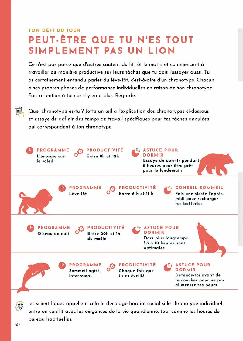 Le Journal Guidé de la Procrastination (numérique, français)