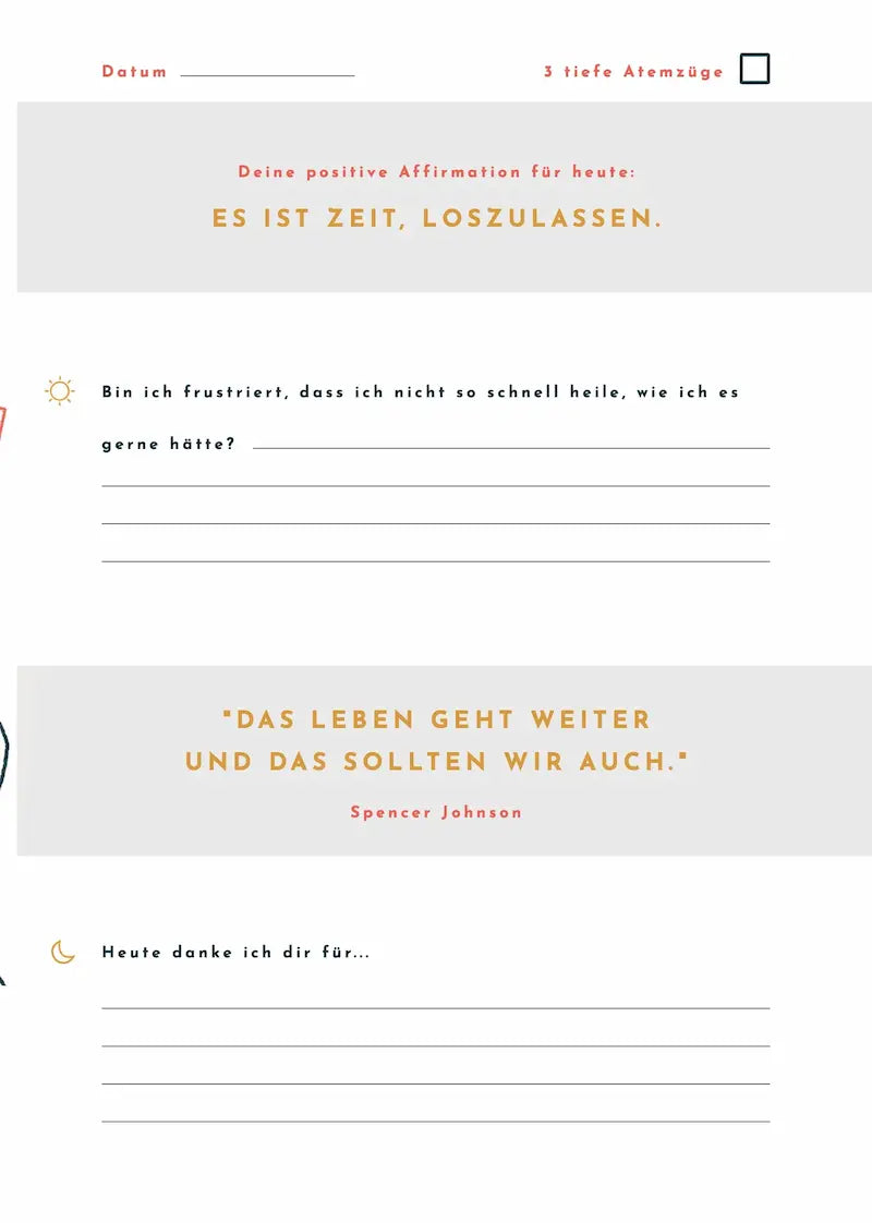 Das Trennungs-Journal Bundle (2 digitale Bücher Deutsch)