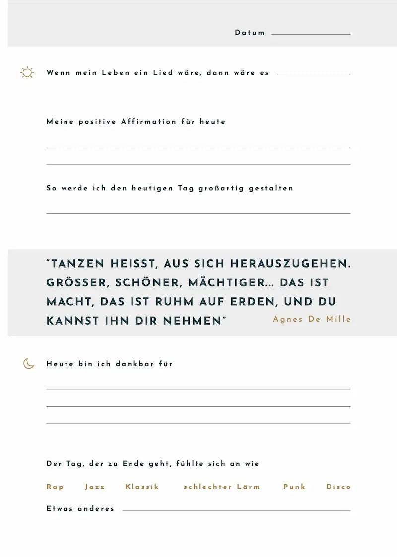 Das Zufriedenheits-Journal (digital Deutsch )