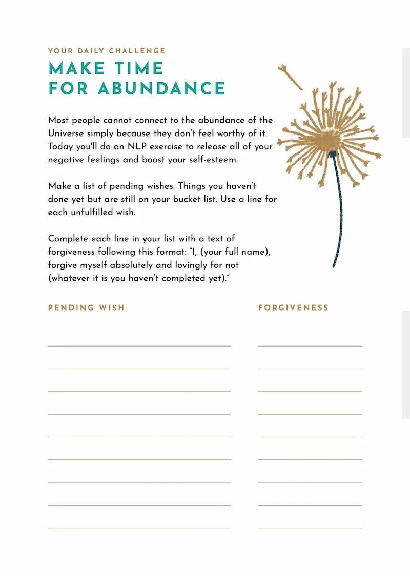 The Abundance Guided Journal (digital )