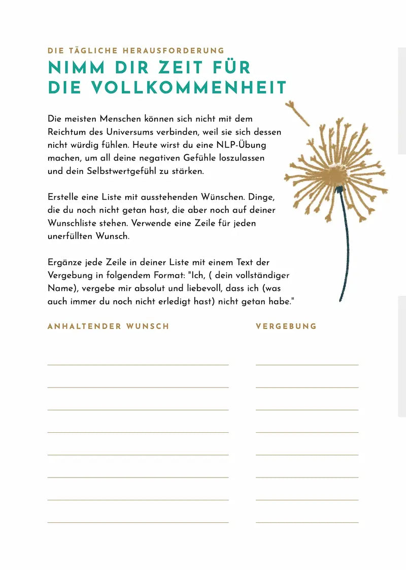 Das Reichtums-Journal (digital Deutsch)