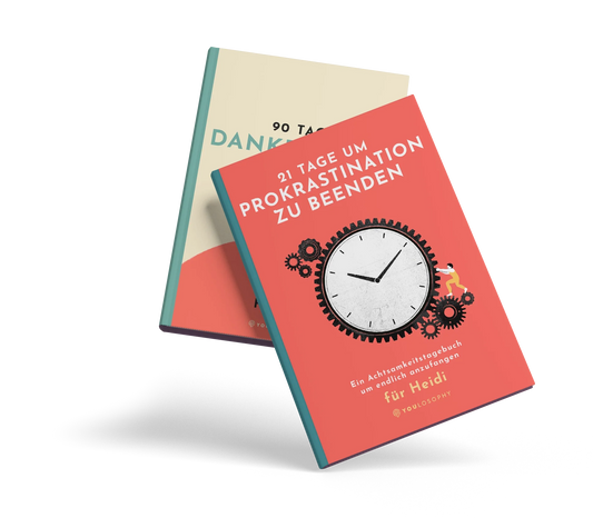 Das Prokrastinations-Journal Bundle (2 digitale Bücher Deutsch)