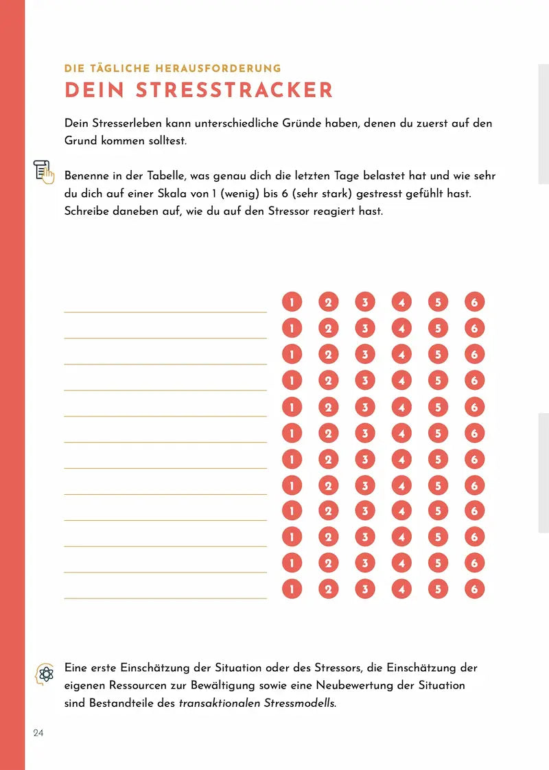 Das Stress-Journal (Digital Deutsch)