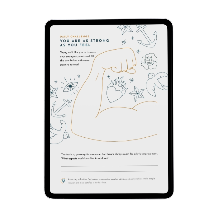 Journal de Autoestima (digital, Spanish)